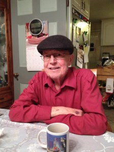 Bill Snow at home in Manchester, Conn., on Christmas day, 2015.